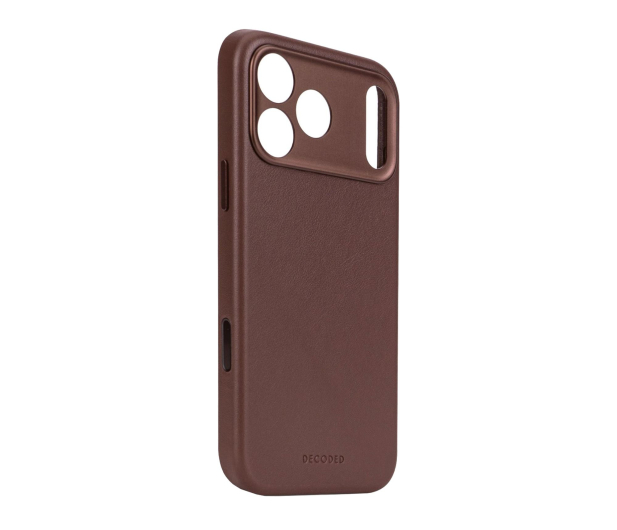 Decoded Leather Backcover, iPhone 17 Pro Max, Chocolat Brown - 1359115 - zdjęcie 2